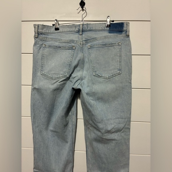 Abercrombie Low Rise 90s Straight Light Wash Blue Size 33/16R - Picture 15 of 15